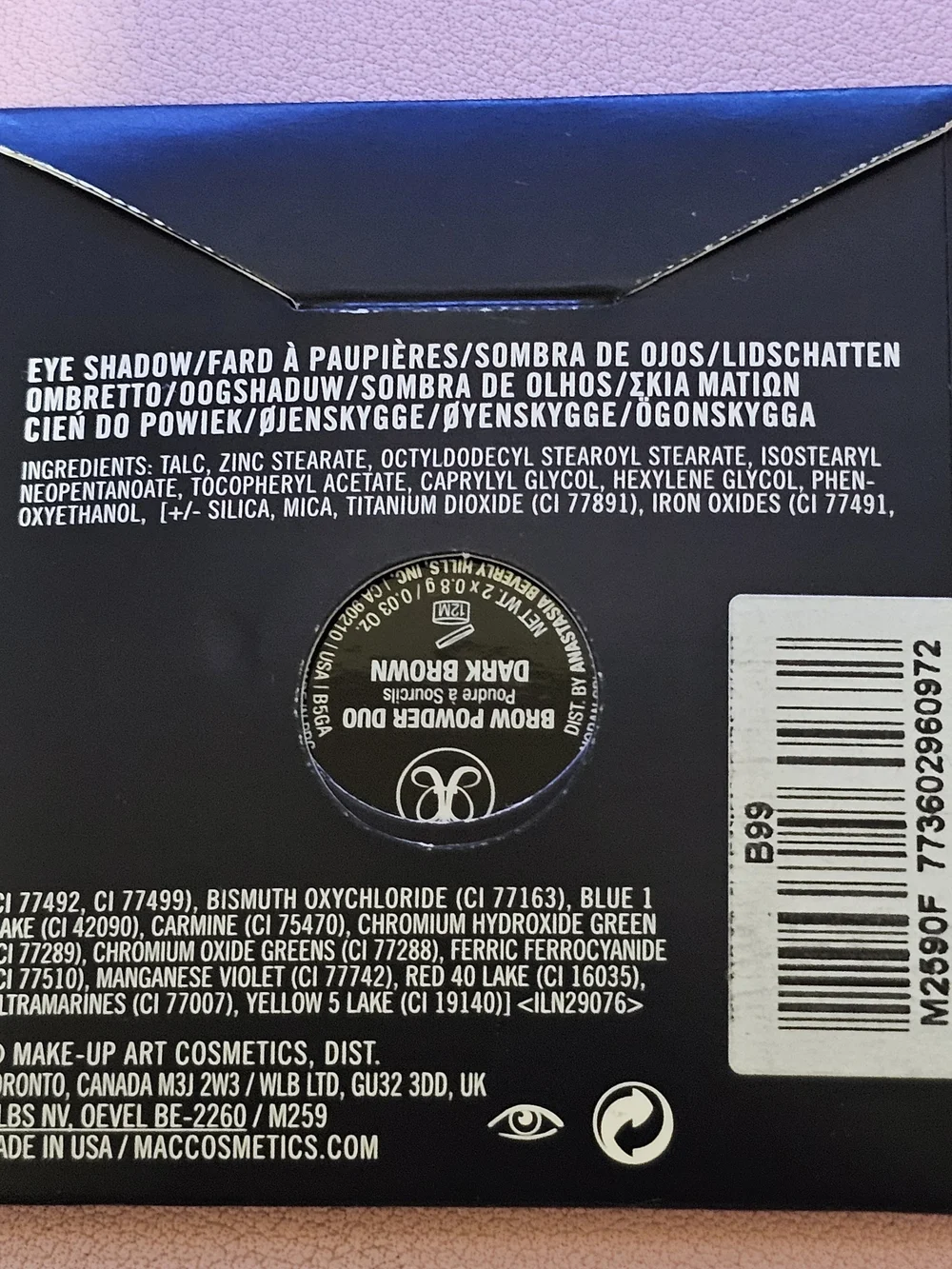 MAC Brown Power Duo Eyeshadow